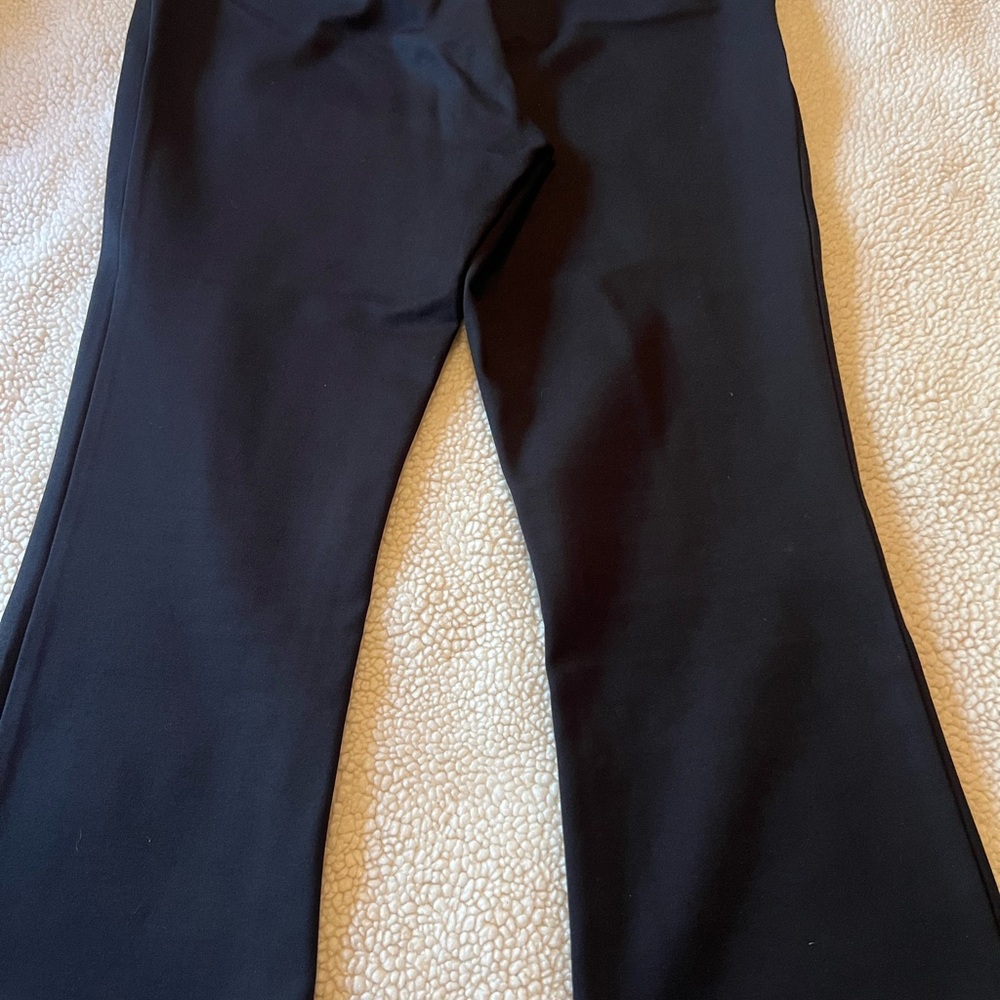 Black Flare Pants- Max & Mia crop